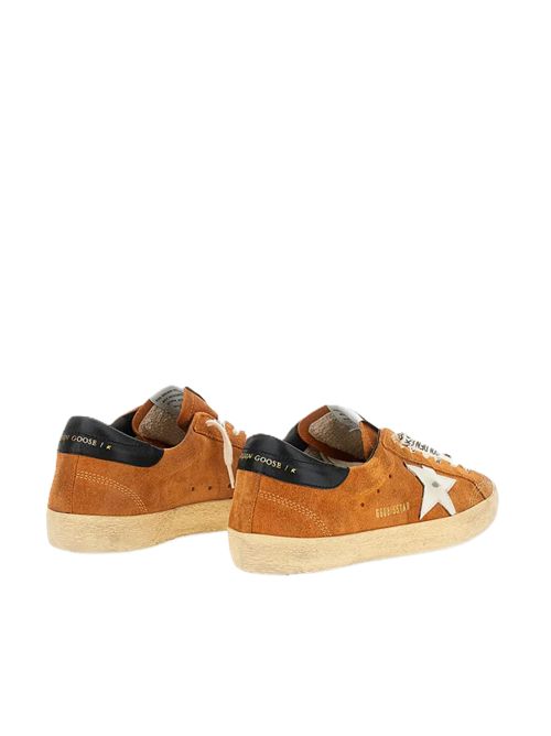 super star suede upper toe and tongue leather star nappa heel Golden Goose | GMF00101.F008752.55808LIGHT BROWN/CREAM/BLACK